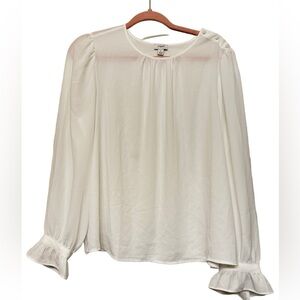 J Crew Lightweight Blouse Size Large